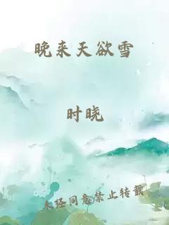 晚来天欲雪