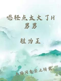 嗯轻点太大了H男男