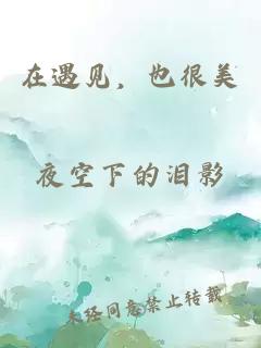 在遇见，也很美