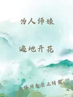 为人师婊