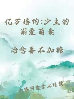 亿万婚约:少主的溺爱萌妻